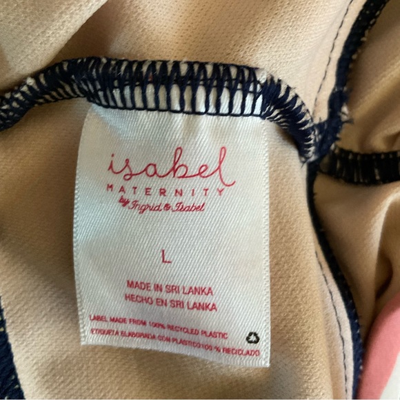 Isabel Maternity Tropical Floral One Piece Swimsuit Size Large - Picture 3 of 3